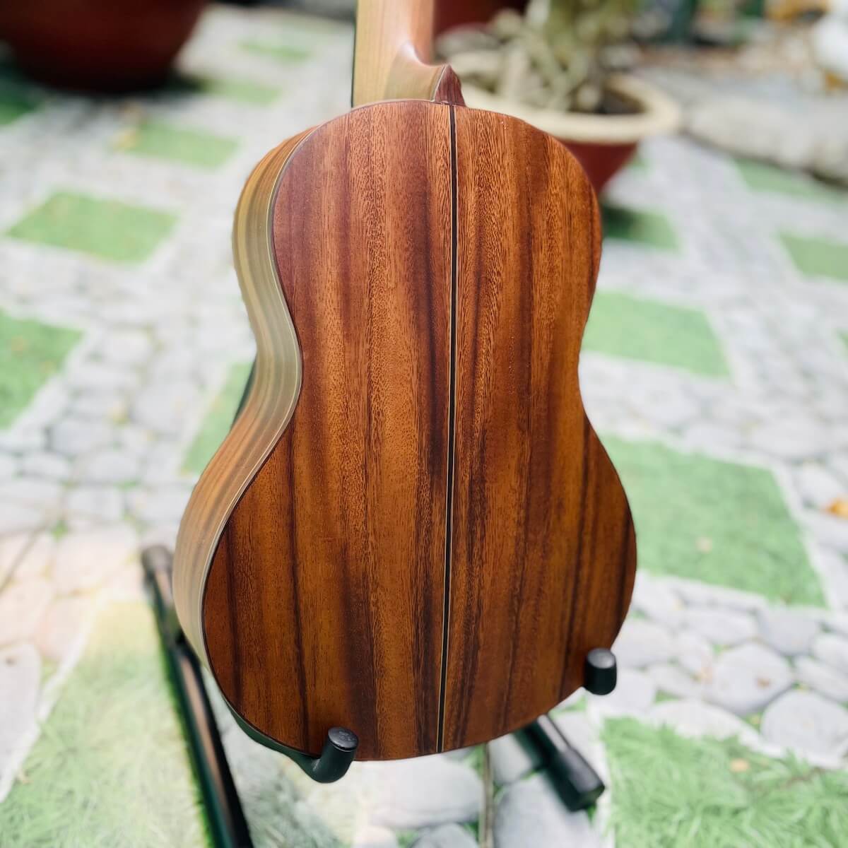 Guitarlele gỗ Điệp nguyên tấm sơn mờ DM-30