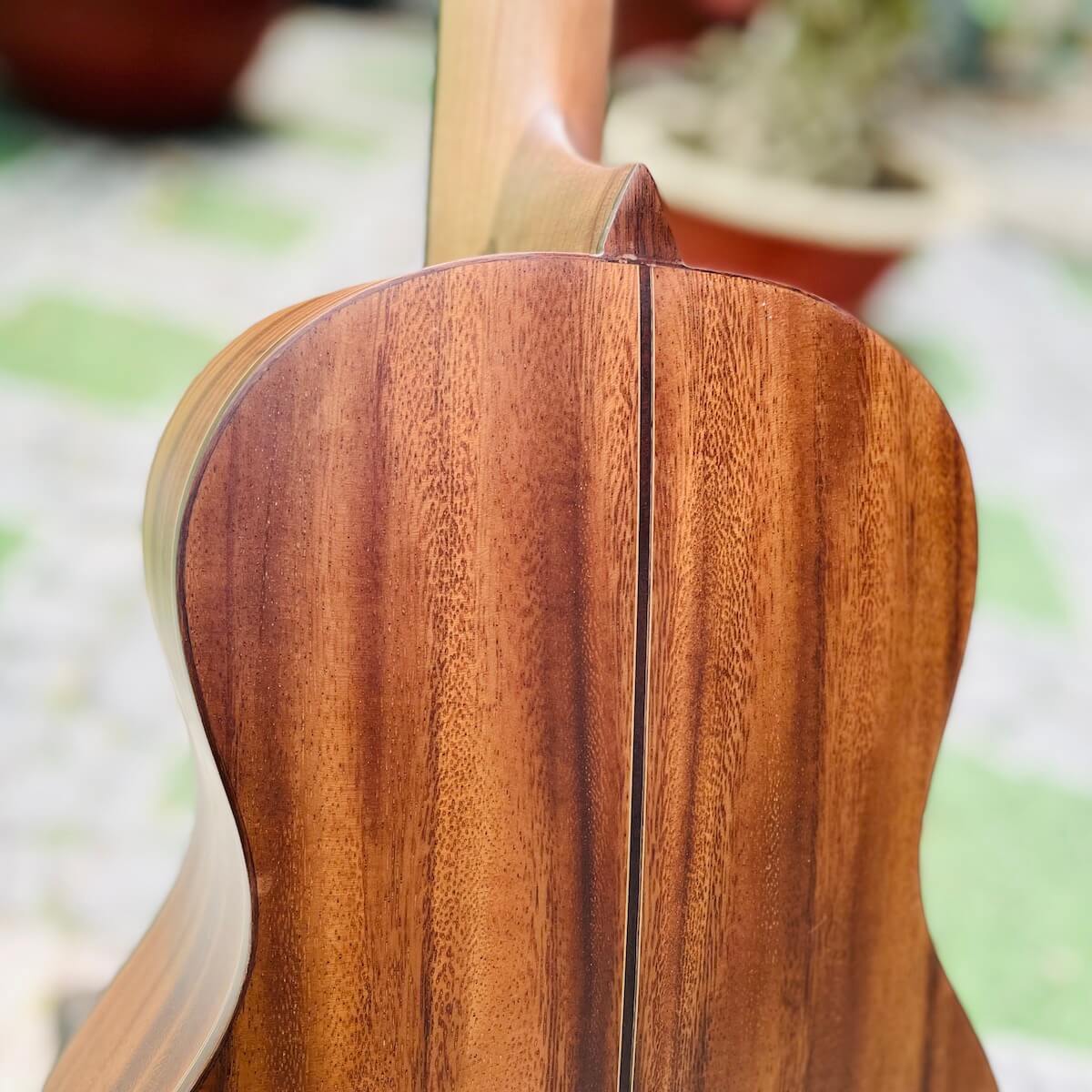 Guitarlele gỗ Điệp nguyên tấm sơn mờ DM-30